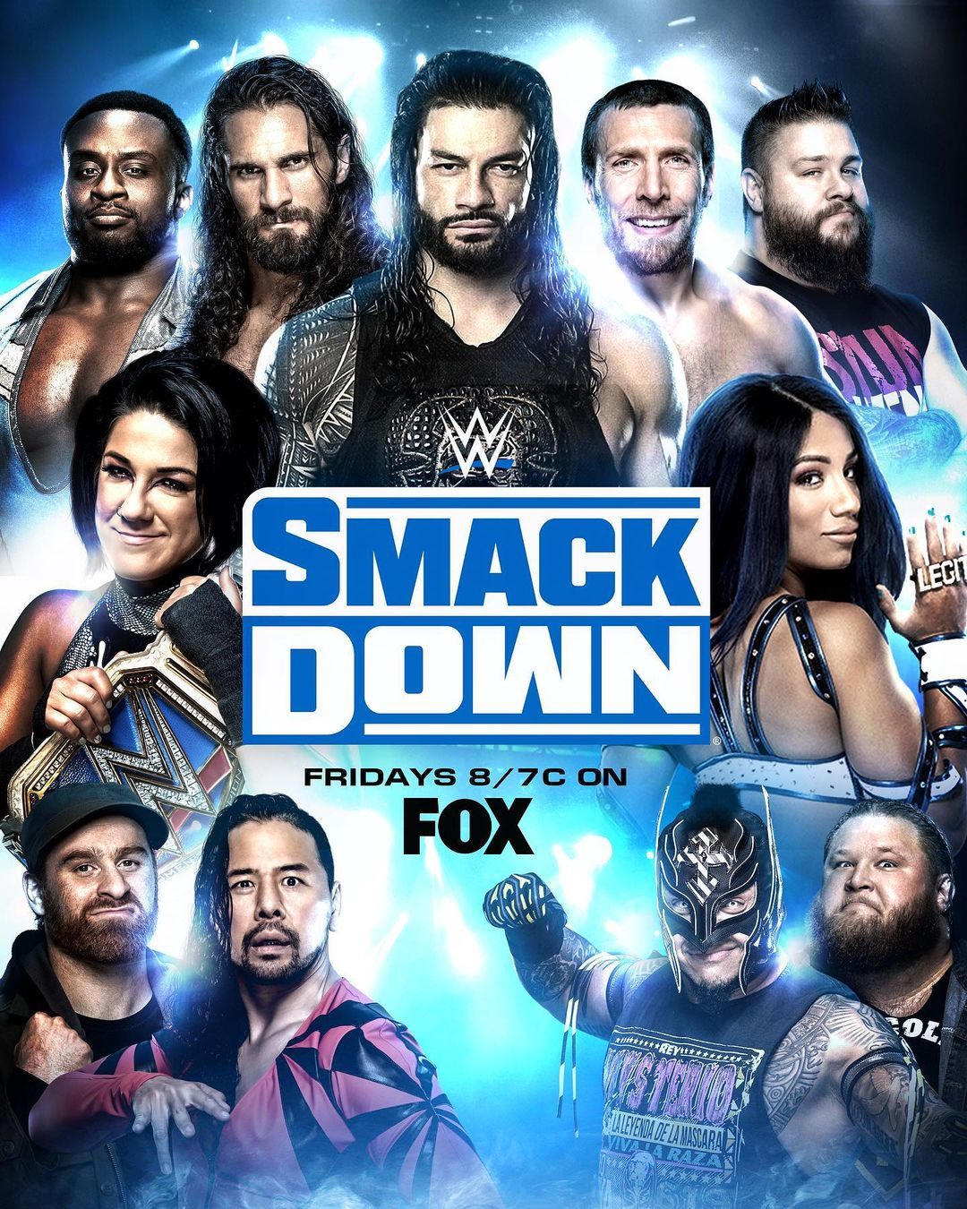 WWE Friday Night SmackDown 19th July 2024 Hindi, English Movie 480p